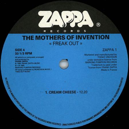 Mothers Of Invention - Freak Out D