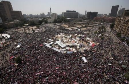 Doden bij rellen Egyptisch massaprotest
