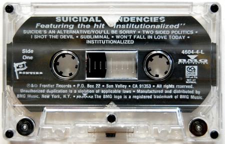 Suicidal Tendencies Tape