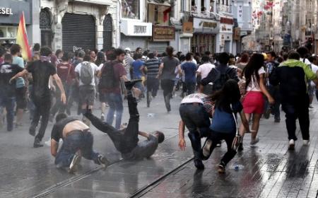 Weer onrustig weekeinde in Istanbul