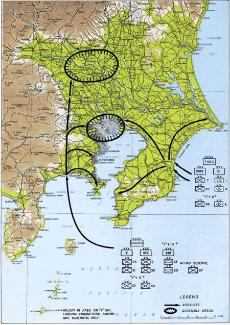 Invasie Tokio: Operation Coronet