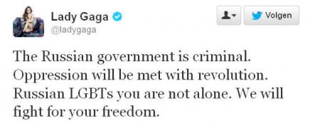 Lady GaGa boos op Rusland 2