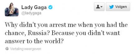 Lady GaGa boos op Rusland 3