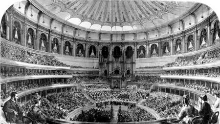Royal Albert Hall, opening 29-3-1871
