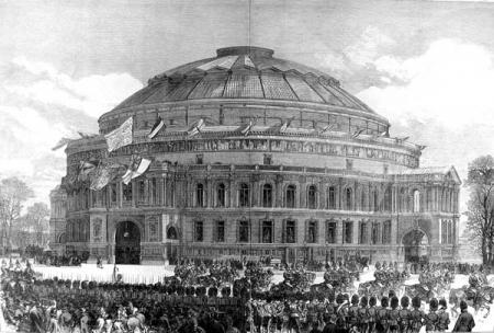 Royal Albert Hall, opening maart 1871