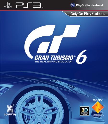 Gran Turismo 6 boxart