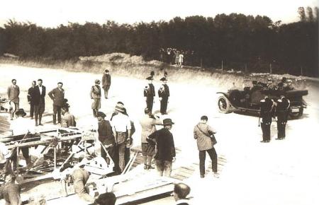 Oplevering/opening Autostrada, 1924