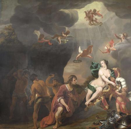 Ferdinand Bol - Venus geeft wapens van Aeneas