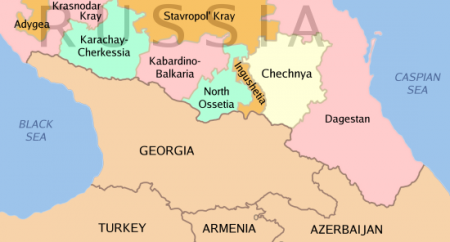 Kaart van de regio. Gemaakt door Wiki-user Kbh3rd