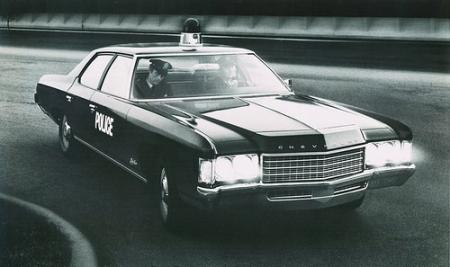 Chevrolet Bel Air uit 1971, politie-uitvoering