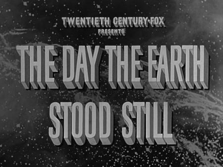 The Day the Earth Stood Still 1