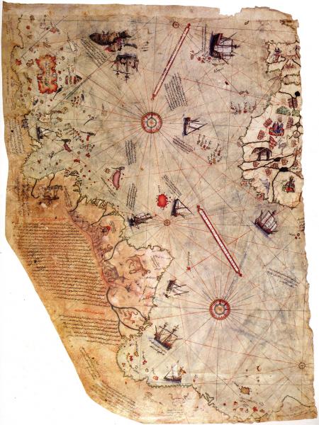 Kaart Piri Reis, 1513