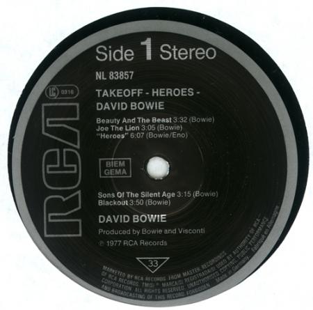 David Bowie - Heroes a