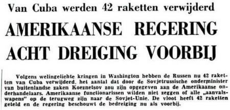 Uit de Leeuwarder Courant van 12 november 1962