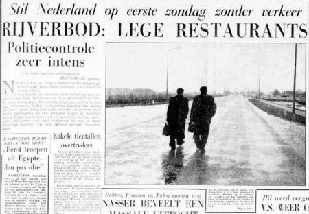 Uit De Telegraaf van 26 november 1956