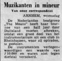 Uit de Telegraaf van 1 september 1965