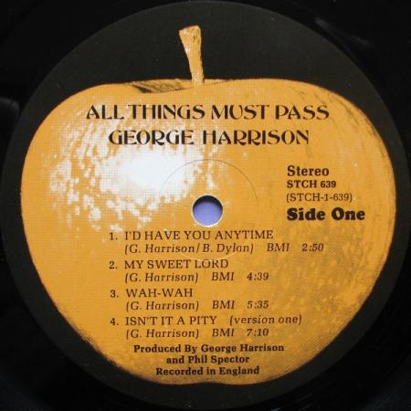 George Harrison - All Things Must Pass a