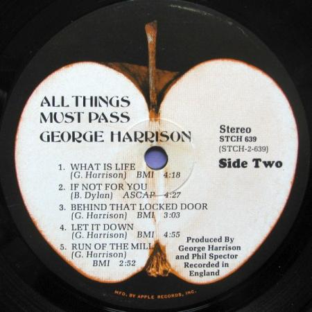 George Harrison - All Things Must Pass b