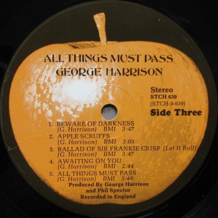 George Harrison - All Things Must Pass c