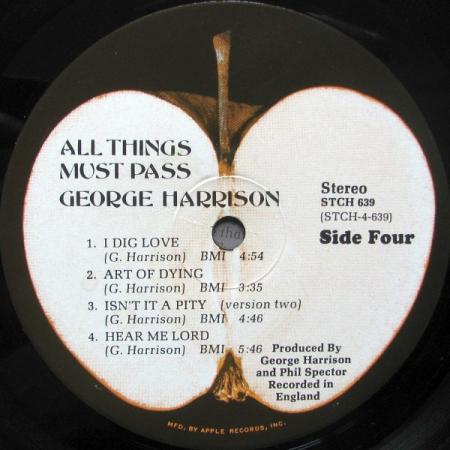 George Harrison - All Things Must Pass d