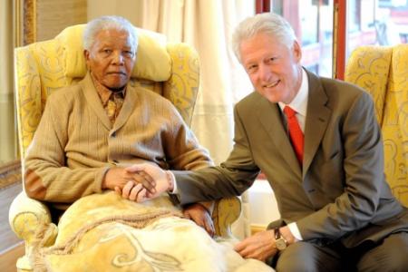 Clinton: wereld mooier dankzij Mandela