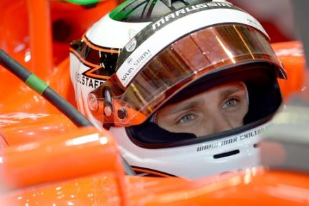 Chilton vrijwel rond met Marussia