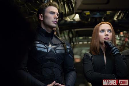Captain America: The Winter Soldier: Chris Evans en Scarlett Johannson