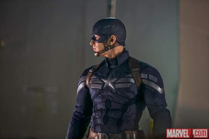 Chris Evans als Captain America in The Winter Soldier