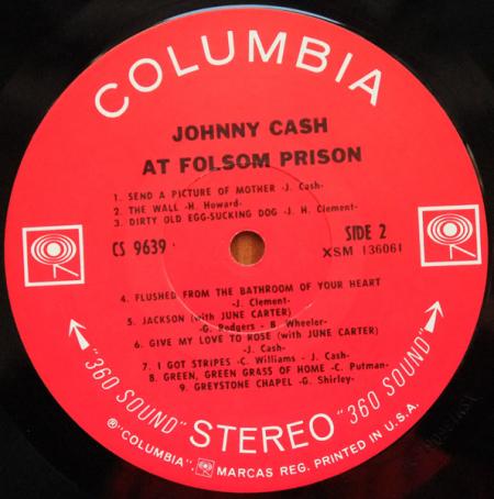 Johnny Cash at Folsom Prison b