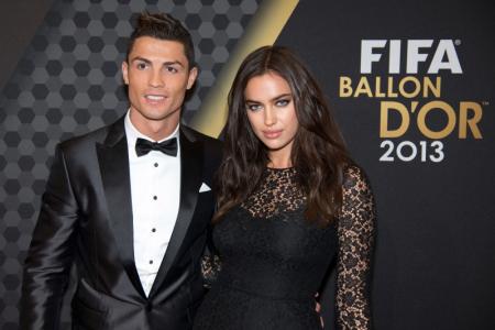 Gouden Bal-winnaar Cristiano Ronaldo met zijn vriendin Irina Shayk (Foto: Pro Shots)