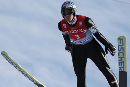 Morgenstern tijdens de nieuwjaarswedstrijd 2014 in Garmisch-Partenkirchen (Foto: Pro Shots) 