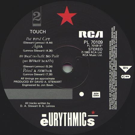 Eurythmics - Touch B