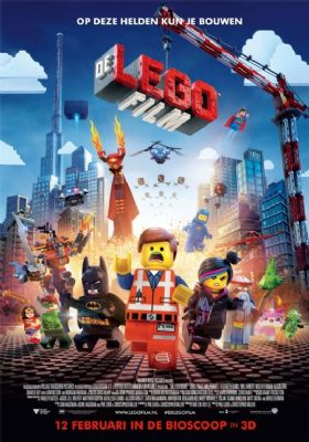 Nederlandse filmposter The Lego Movie (Foto: Novum)