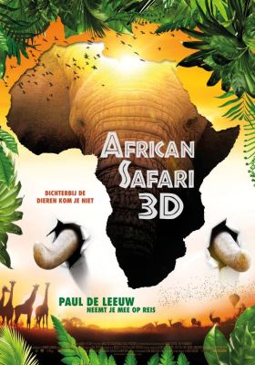 Filmposter African Safari 3D