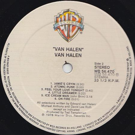 Van Halen B