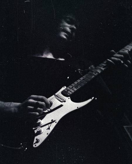 Deep Purple-gitarist Ritchie Blackmore. Copyright Wiki-user W.W. Thaler/H. Weber; Hildesheim, 1970.