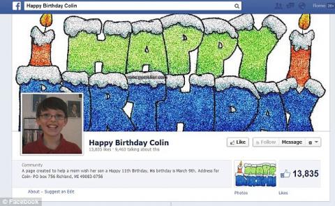 Happy Birthday Colin