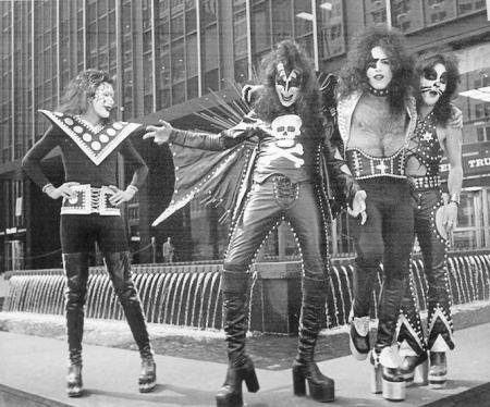 Kiss in 1974