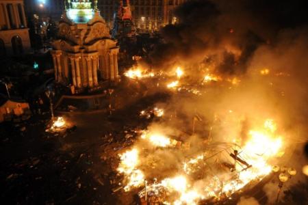 Zeker 1000 gewonden bij protest Oekraïne