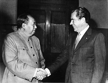 Nixon en Mao, 29-2-1972.