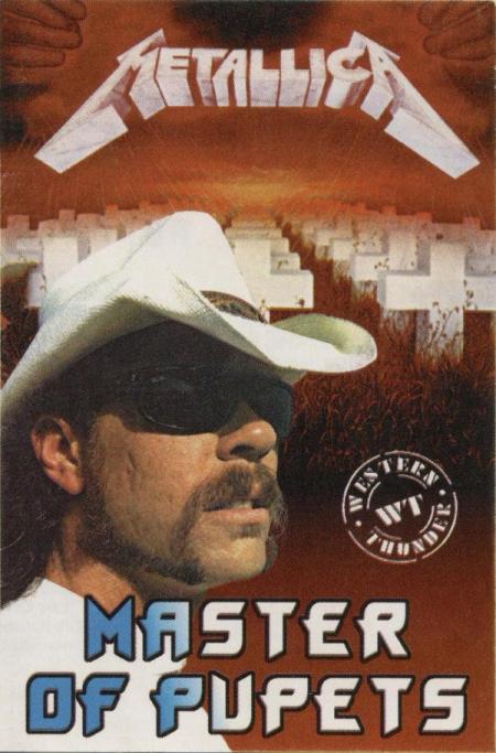 Metallica - Master Of Puppets (bootleg cassette Oekraine)