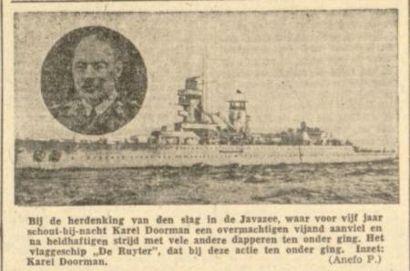 Uit de Leeuwarder Courant van 27 februari 1947