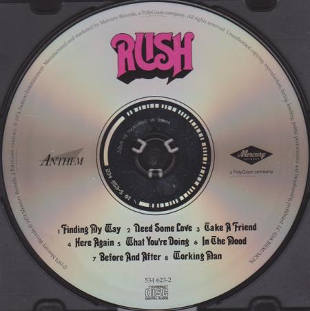 De her-uitgave van Rush uit 1997