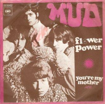 De eerste single van Mud uit 1967