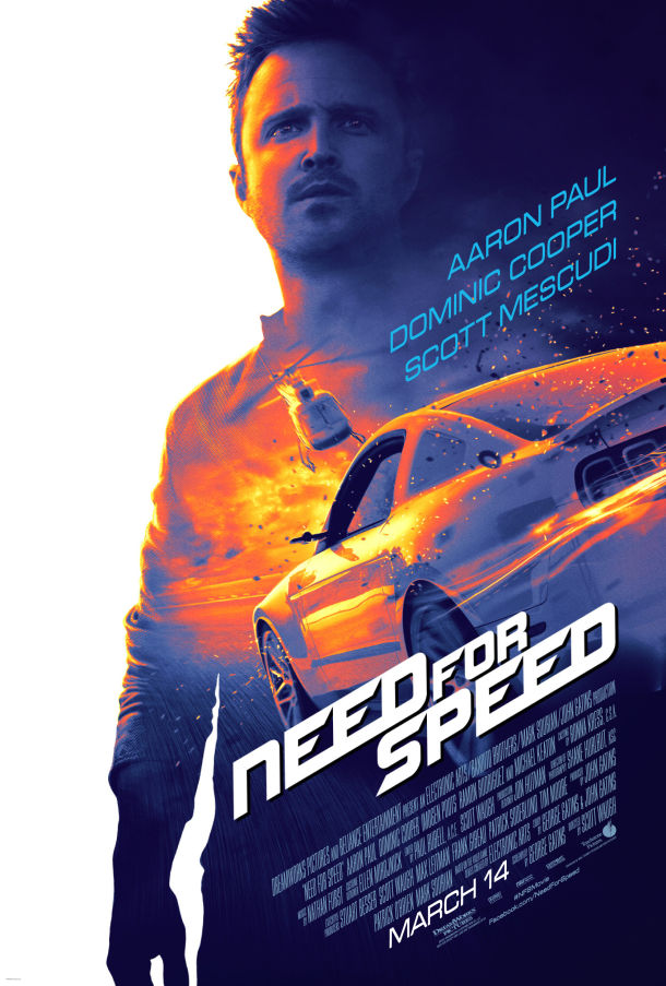 Filmposter Need for Speed