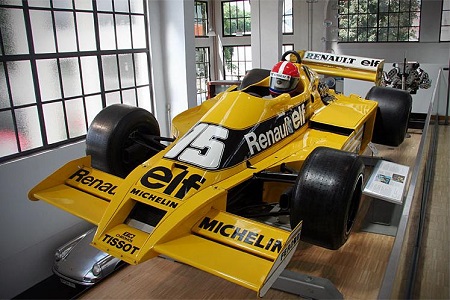 De RS01 in het Deutsches Museum (WikiCommons/Renault F1)