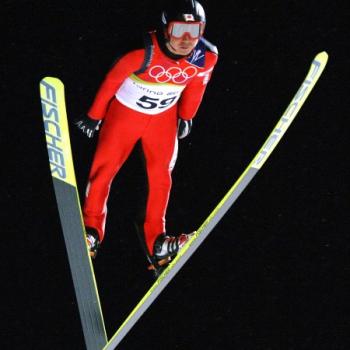 Okabe tijdens de Olympische Spelen in Turijn 2006 (Foto: PRO SHOTS/GEPA)