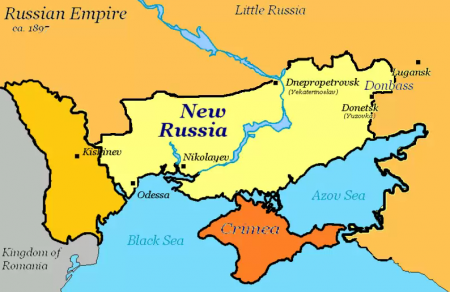 De Russische kolonie Nieuw Rusland