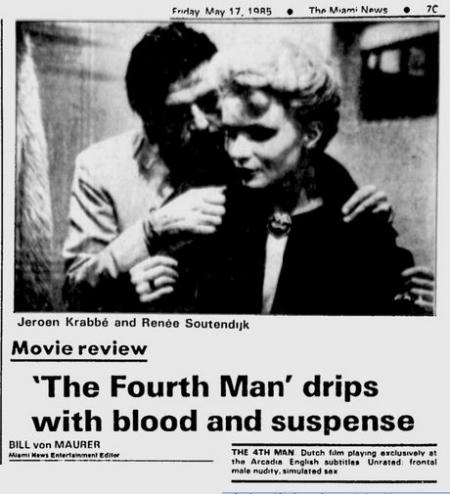 Uit de Miami News van 17 mei 1985