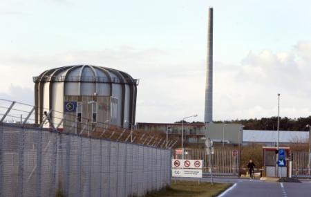 Actievoerders bij kernreactor Petten